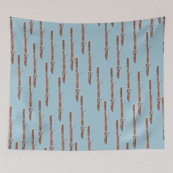Item preview, Bassoon on pastel turquoise designed and sold by kobyakov.