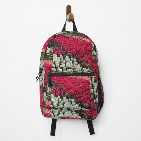 Item preview, Keukenhof white, pink and red flowers designed and sold by CCanelaG.