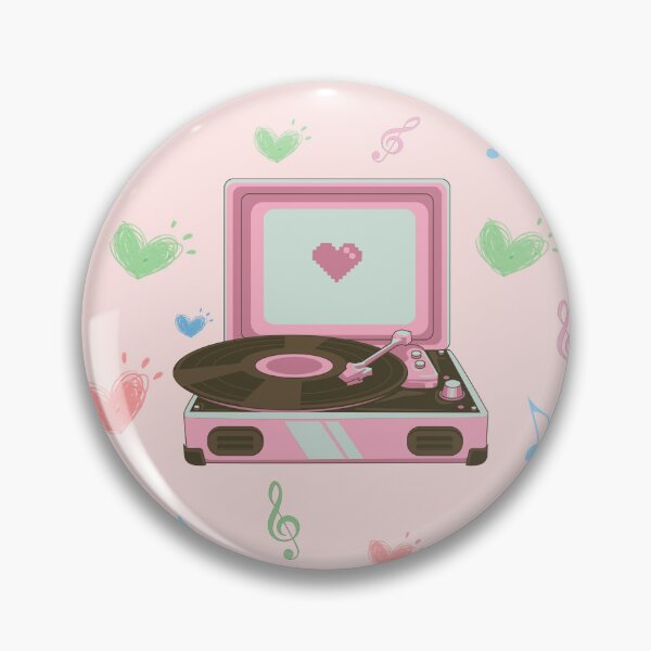 Item preview, Play heart records designed and sold by Dibujolandia.