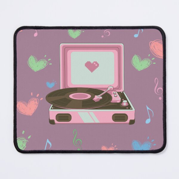 Item preview, Play heart records designed and sold by Dibujolandia.