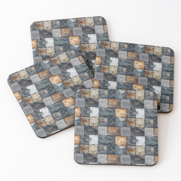 Item preview, Rustic Weathered Stone and Concrete Tile Seamless Pattern designed and sold by NTGUILTY.