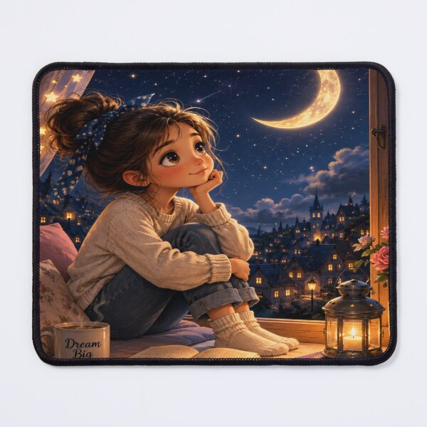 Item preview, Dreaming Under the Moonlight designed and sold by DaryaArtFrance.