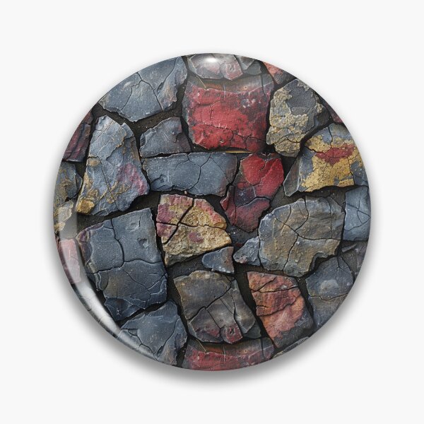 Item preview, Rustic Cracked Flagstone Wall Seamless Pattern designed and sold by NTGUILTY.