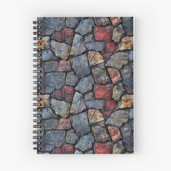 Item preview, Rustic Cracked Flagstone Wall Seamless Pattern designed and sold by NTGUILTY.