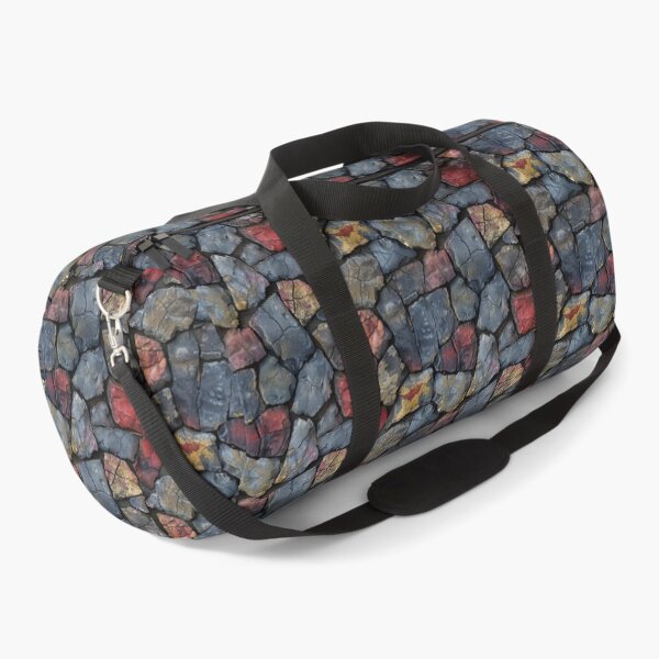 Item preview, Rustic Cracked Flagstone Wall Seamless Pattern designed and sold by NTGUILTY.