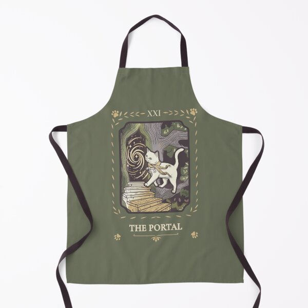 Item preview, Forest Portal Journey Cat designed and sold by catnbloom.