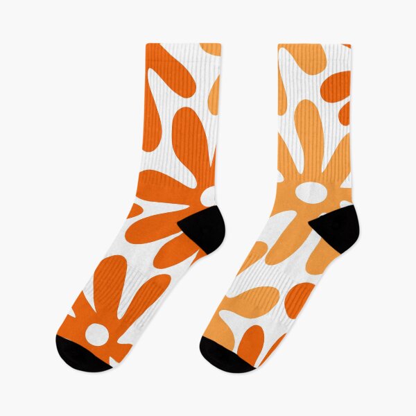 Item preview, 1960's Orange And Yellow Retro Hippie Floral Pattern designed and sold by DEC02.