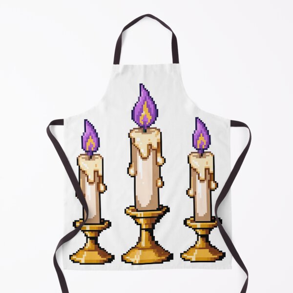 Item preview, Altar Candles Trio Ofrenda Pixel Art designed and sold by PixelBrujeria.