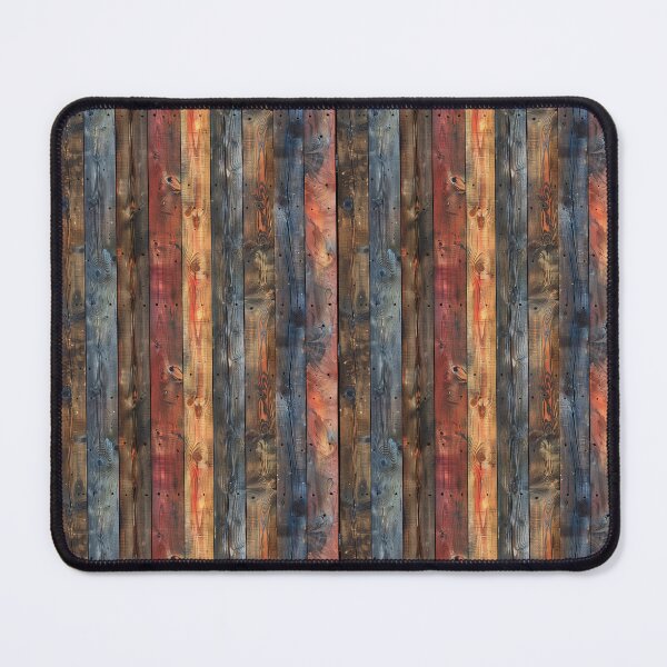 Item preview, Colorful Reclaimed Wood Planks Pattern designed and sold by NTGUILTY.