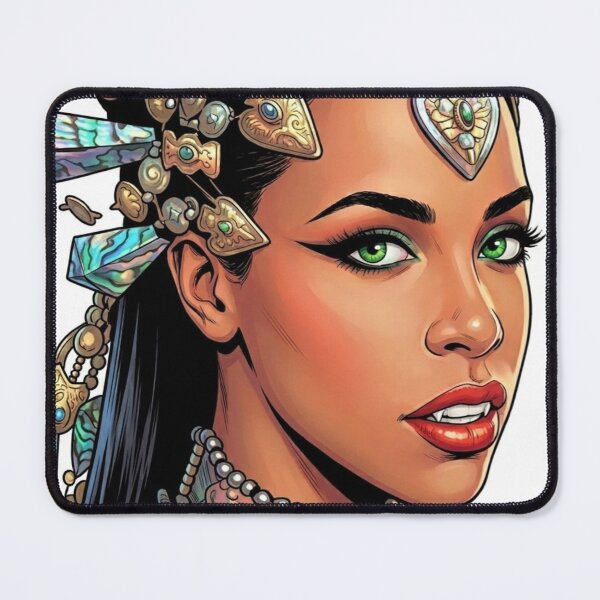 Item preview, Queen Akasha Vampire Movie Lgbtq+ Sapphic Comic Book Art Home Wall Decor Print Poster Pride TV Series Thai GL designed and sold by Mind Space.