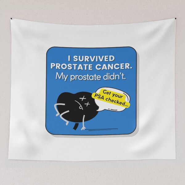 Item preview, I Survived Prostate Cancer Awareness PSA Screening designed and sold by pulse_retail.