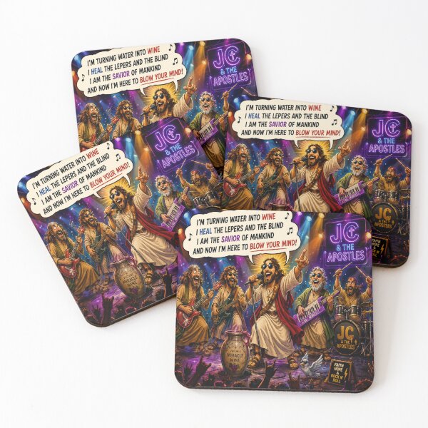 Item preview, Jesus Christ And The Apostles Rock Band designed and sold by DK Rocket.