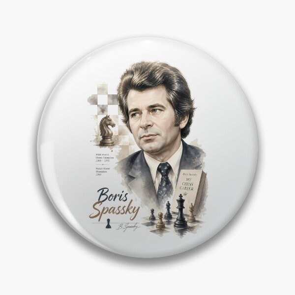 Item preview, Boris Spassky designed and sold by Sarcastic designs.