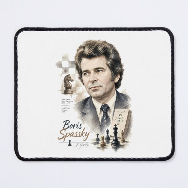 Item preview, Boris Spassky designed and sold by Sarcastic designs.