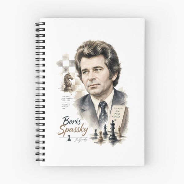Item preview, Boris Spassky designed and sold by Sarcastic designs.