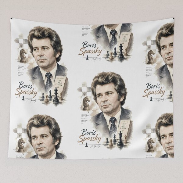 Item preview, Boris Spassky designed and sold by Sarcastic designs.