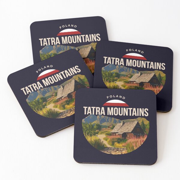 Item preview, Tatra Mountains Poland Vintage Travel Poster Nature designed and sold by LinaValearte.