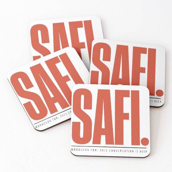 Item preview, Safi Funny Moroccan Darija Slang Saying Gift designed and sold by Fakhim95.