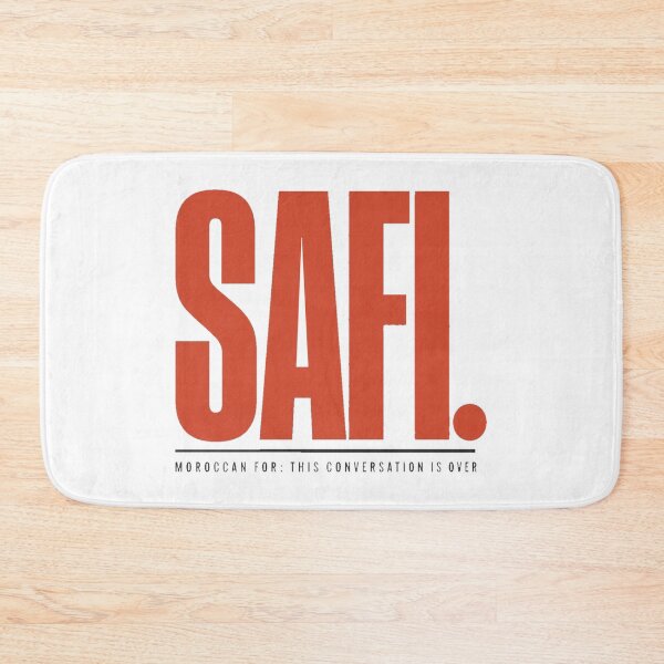 Item preview, Safi Funny Moroccan Darija Slang Saying Gift designed and sold by Fakhim95.