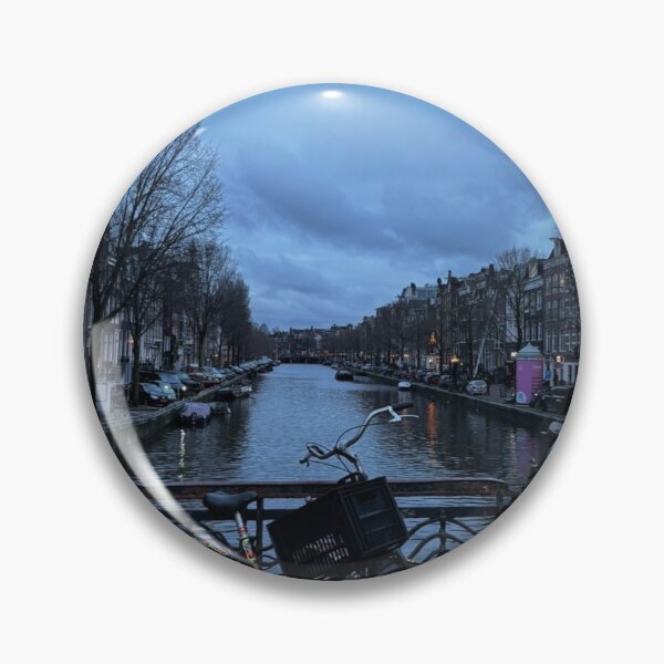 Item preview, Netherlands canal with bicycles designed and sold by CCanelaG.