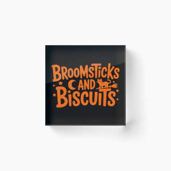 Item preview, Broomsticks and Biscuits designed and sold by theartfulaspie.