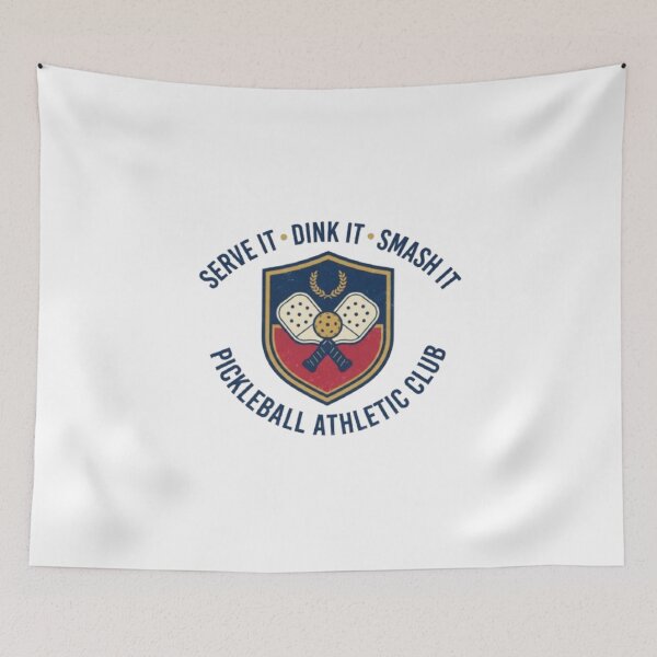 Item preview, Serve It Dink It Smash It Vintage Pickleball Club Athletic Sport Hoodie T-Shirt designed and sold by zdzdesigner.