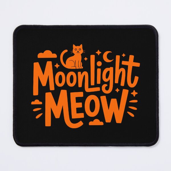 Item preview, Moonlight Meow designed and sold by theartfulaspie.
