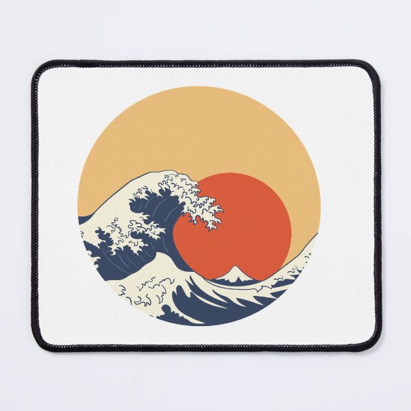 Item preview, Retro Japanese Wave Yin Yang Graphic designed and sold by LevyTees172.