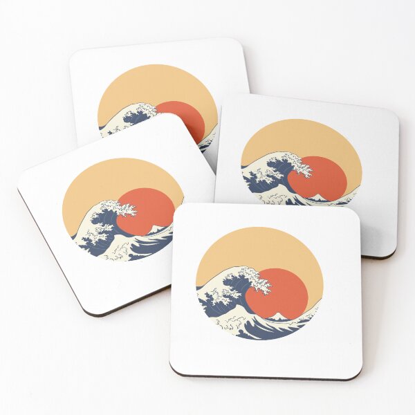 Item preview, Retro Japanese Wave Yin Yang Graphic designed and sold by LevyTees172.