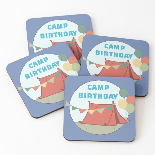 Item preview, Camp Birthday  designed and sold by ☆ allibear Arts ☆.