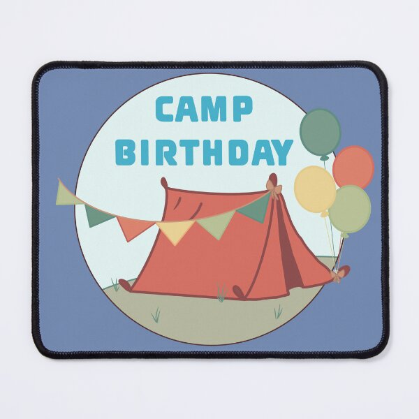 Item preview, Camp Birthday designed and sold by ☆ allibear Arts ☆.
