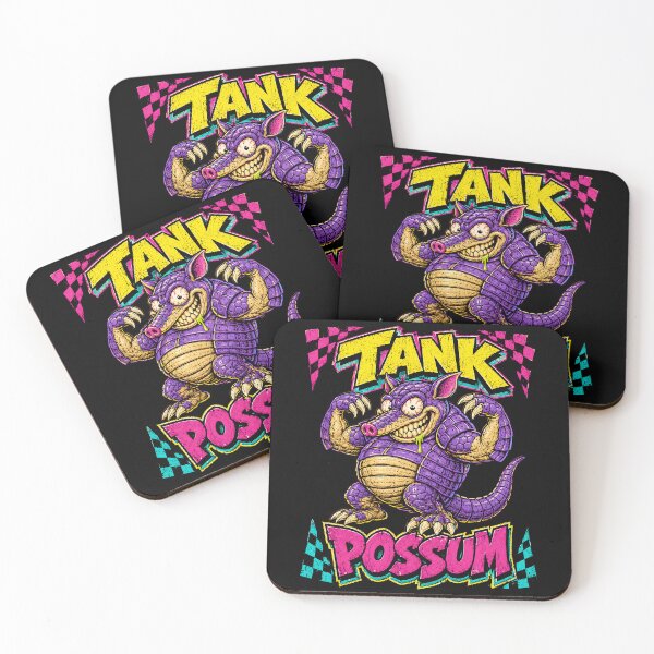Item preview, Tank Possum Armadillo Lowbrow Monster designed and sold by Victor Shadehorn.