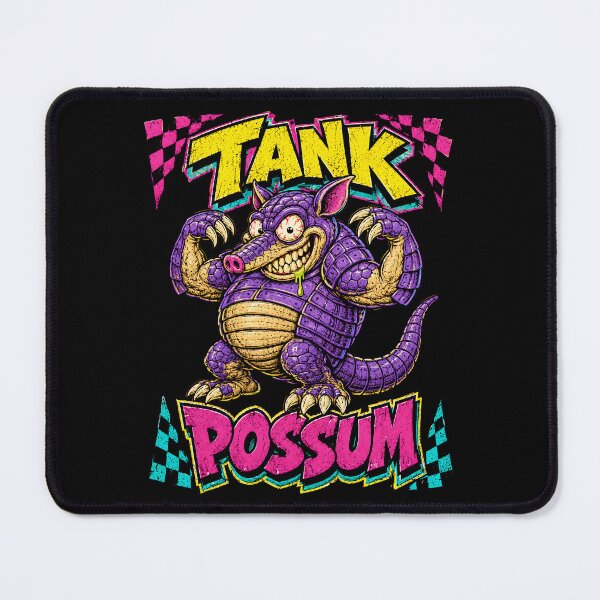 Item preview, Tank Possum Armadillo Lowbrow Monster designed and sold by Victor Shadehorn.