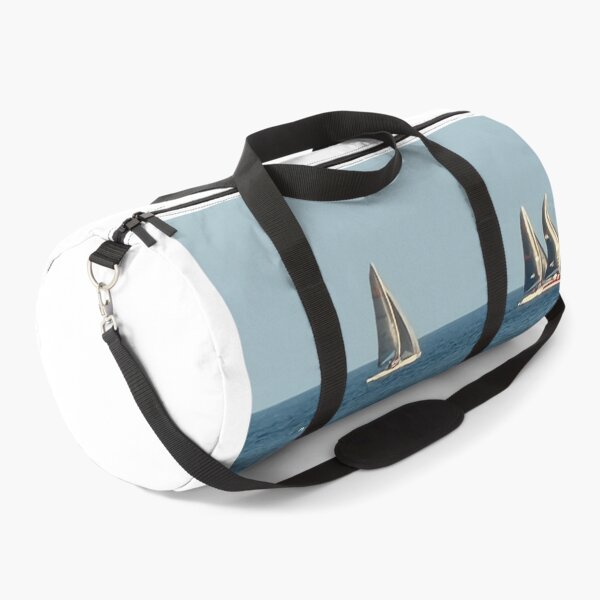 Item preview, Sailboat Gliding Across Calm Coastal Waters designed and sold by Pearls1.