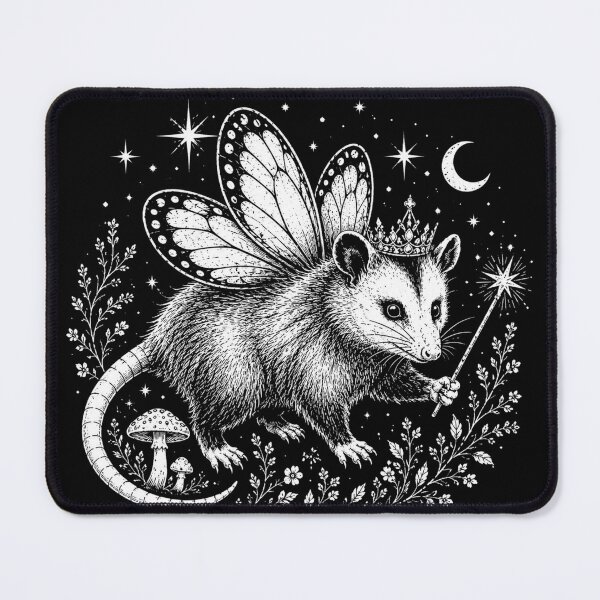 Item preview, Fairy Opossum Meme Whimsical Butterfly Crown designed and sold by VGAfanatic.