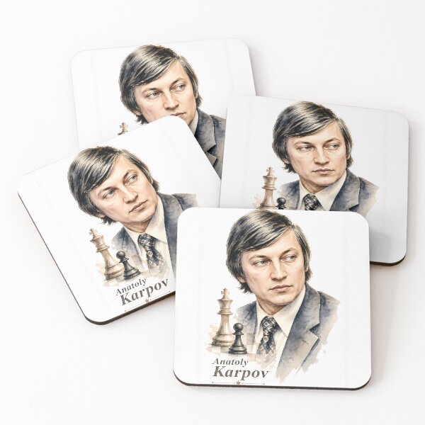Item preview, Anatoly Karpov designed and sold by Sarcastic designs.