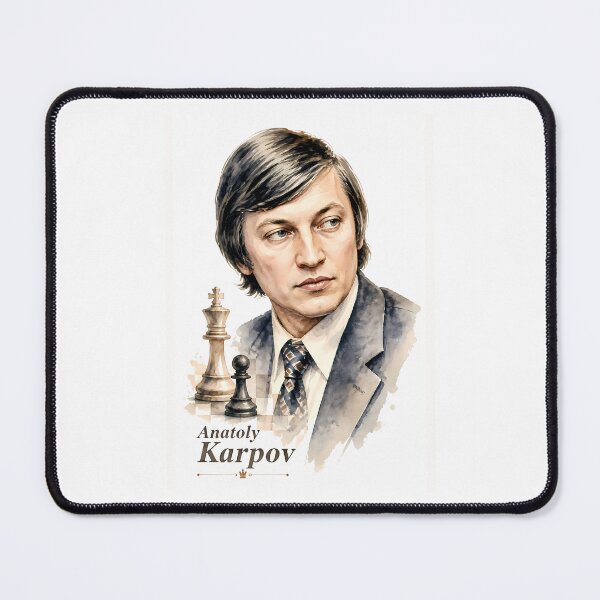 Item preview, Anatoly Karpov designed and sold by Sarcastic designs.