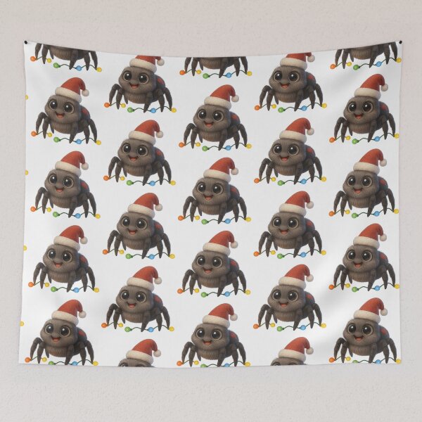 Item preview, Christmas Regal Jumping Spider designed and sold by Sillytoe.