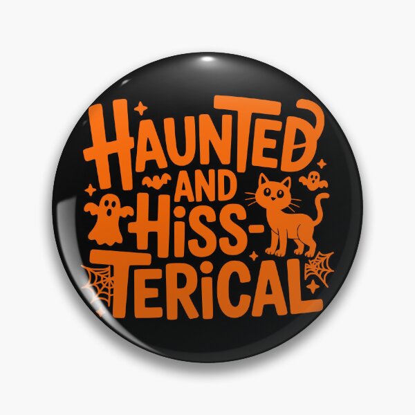 Item preview, Haunted and Hiss-terical designed and sold by theartfulaspie.