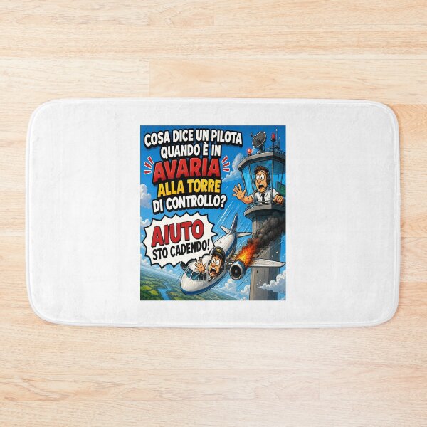 Item preview, Funny Pilot – Air Traffic Control Cartoon Joke designed and sold by RipantinaFantasy .