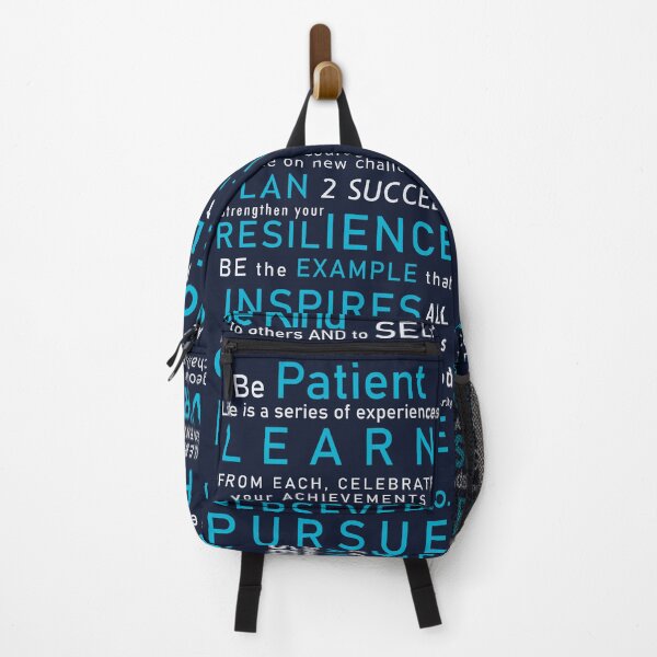 Item preview, Inspirational Words of Wisdom in Electric and Navy Blue designed and sold by WD-Artist.