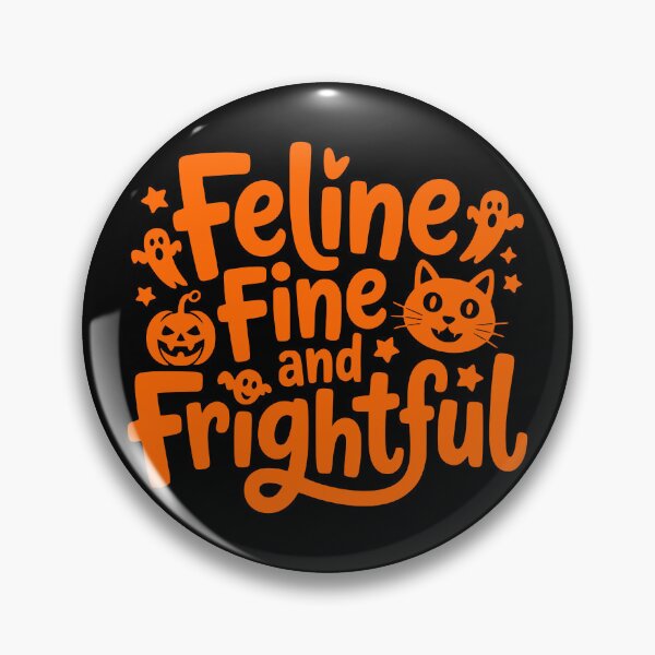 Item preview, Feline Fine and Frightful designed and sold by theartfulaspie.
