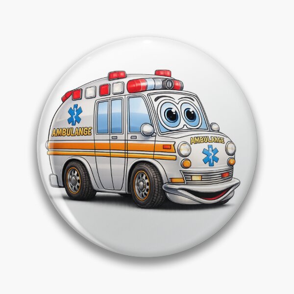 Item preview, Ambulance Cartoon designed and sold by Scott Hayes.