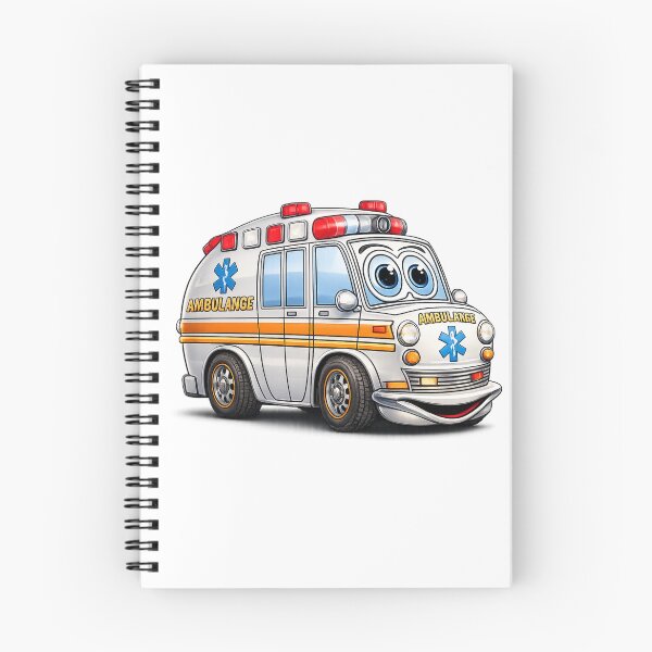 Item preview, Ambulance Cartoon designed and sold by Scott Hayes.