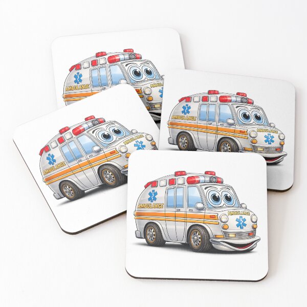 Item preview, Ambulance Cartoon designed and sold by Scott Hayes.