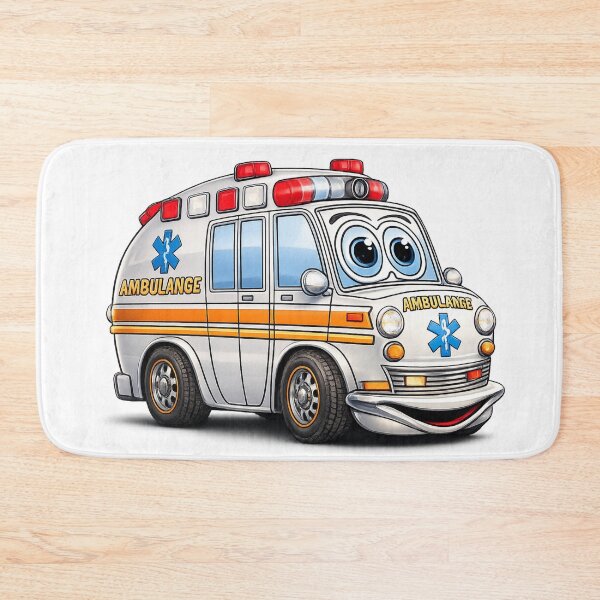 Item preview, Ambulance Cartoon designed and sold by Scott Hayes.