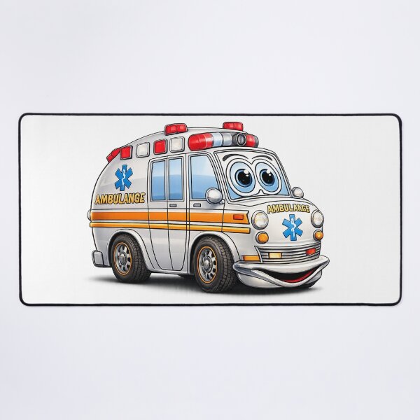 Item preview, Ambulance Cartoon designed and sold by Scott Hayes.
