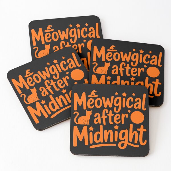 Item preview, Meowgical After Midnight designed and sold by theartfulaspie.