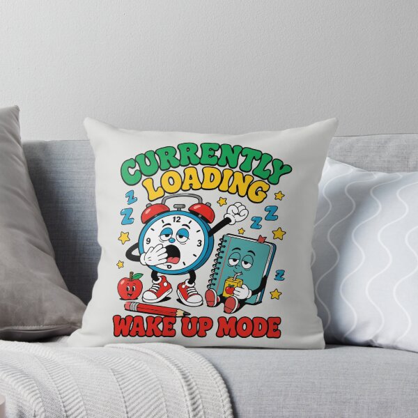 Item preview, Currently Loading Wake Up Mode Sleepy Clock designed and sold by DigitalGlade.