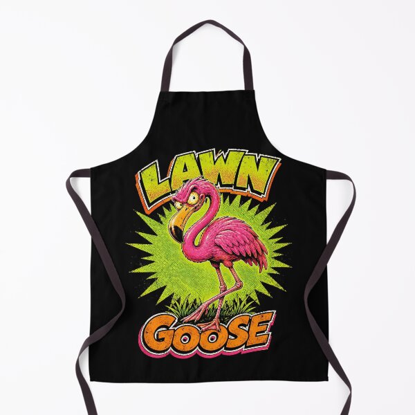 Item preview, Lawn Goose Flamingo Lowbrow Retro Gag Graphic designed and sold by Victor Shadehorn.